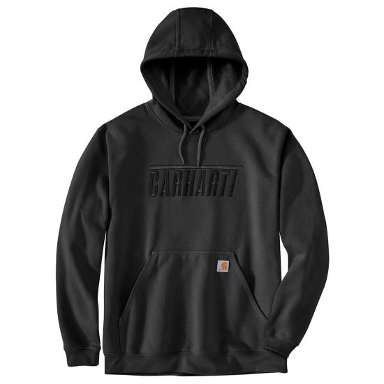 Black Carhartt 105982 Front View