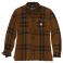 Carhartt Brown Heather Carhartt 105989 Front View - Carhartt Brown Heather