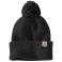 Black Carhartt 106003 Front View - Black