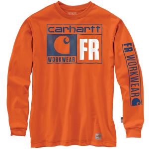 Orange Flame Carhartt 106045 Front View