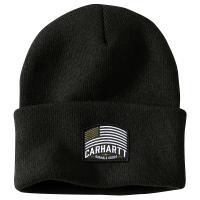 Carhartt 106046 - Knit Flag Patch Beanie