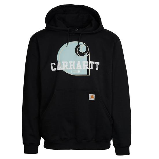 Black Carhartt 106078 Front View