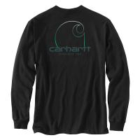 Carhartt 106125 - Loose Fit Heavyweight Long-Sleeve Pocket C Graphic T-Shirt