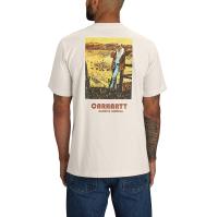 Carhartt 106146 - Relaxed Fit Heavyweight Short-Sleeve Pocket Farm Graphic T-Shirt