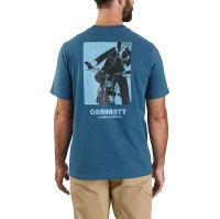 Carhartt 106147 - Relaxed Fit Heavyweight Short-Sleeve Pocket Motorcycle Graphic T-Shirt