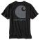 Black Carhartt 106149 Back View Black Carhartt 106149 Back View - Black