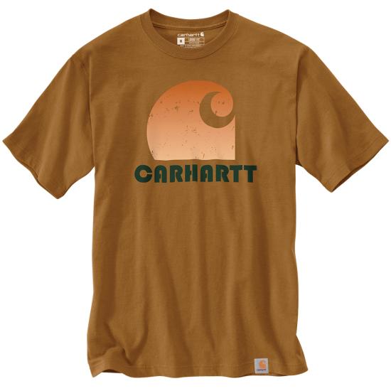 Carhartt 106151 - Loose Fit Heavyweight Short-Sleeve C Graphic T-Shirt ...