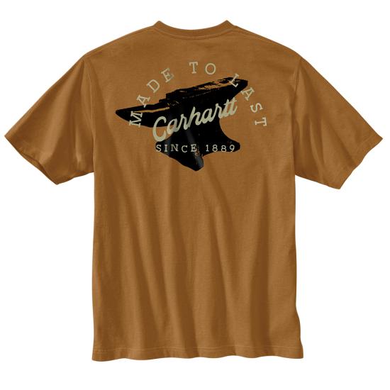 Carhartt 106153 - Loose Fit Heavyweight Short-Sleeve Anvil Graphic T ...