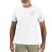 White/Navy Carhartt 106163 Front View - White/Navy