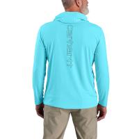 Carhartt 106165 - Force Sun Defender™ Lightweight Long-Sleeve Hooded Logo Graphic T-Shirt