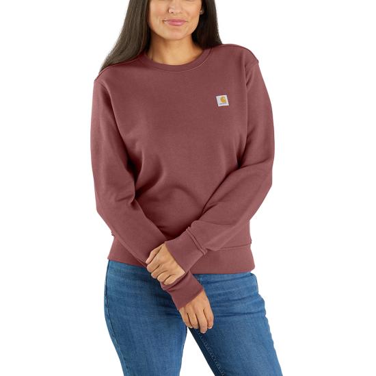 Carhartt 106179 - Women's Relaxed Fit Midweight French Terry Crewneck ...