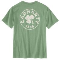 Carhartt 106219 - Relaxed Fit Heavyweight Short-Sleeve Pocket Shamrock Graphic T-Shirt