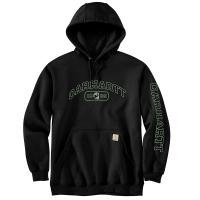 Carhartt 106220 - Loose Fit Midweight Hooded Shamrock Graphic Sweatshirt