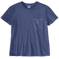 Carhartt 106272 - Women's Relaxed Fit Midweight Short Sleeve Garment Dye Pocket T-Shirt