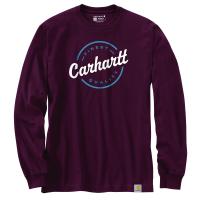 Carhartt 106359 - Loose Fit Heavyweight Long-Sleeve Script Graphic T-Shirt