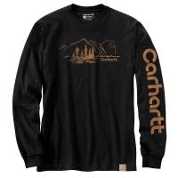 Carhartt 106361 - Relaxed Fit Heavyweight Long-Sleeve Mountain Graphic T-Shirt