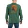 Frosted Balsam Heather Carhartt 106365 Back View - Frosted Balsam Heather