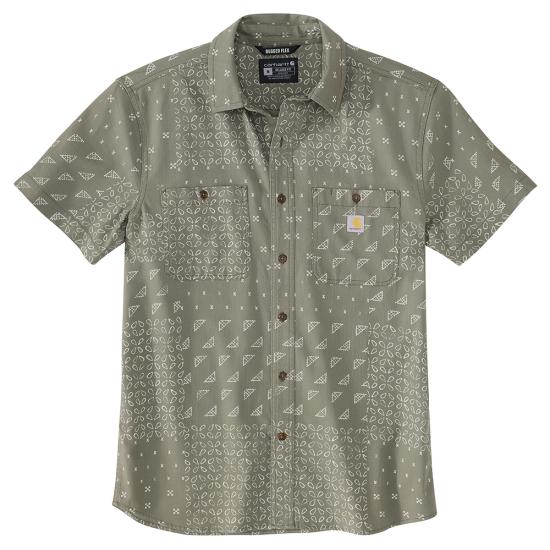 Dusty Olive Bandana Print Carhartt 106403 Front View