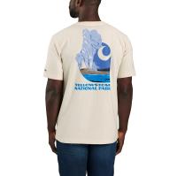 Carhartt 106406 - Relaxed Fit Heavyweight Short-Sleeve Yellowstone National Park Graphic T-Shirt