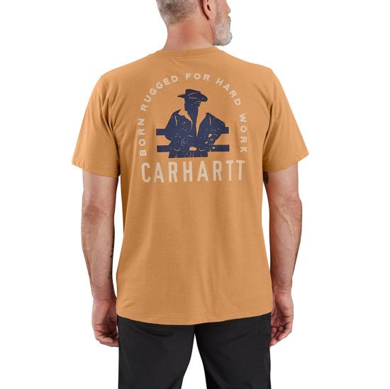 Hickory Nut Heather Carhartt 106446 Back View