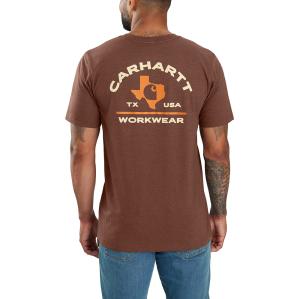 Mocha Heather Carhartt 106511 Back View