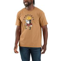 Carhartt 106534 - Relaxed Fit Lightweight Short-Sleeve Carpenter Graphic T-Shirt