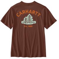 Carhartt 106535 - Relaxed Fit Lightweight Short-Sleeve Pocket Tree Graphic T-Shirt