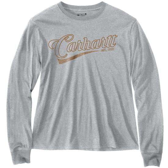 Heather Gray Carhartt 106574 Front View