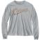 Heather Gray Carhartt 106574 Front View - Heather Gray