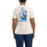 Carhartt 106586 - Women's Loose Fit Heavyweight Short-Sleeve Yellowstone National Park Graphic T-Shirt