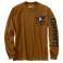 Oiled Walnut Heather Carhartt 106617 Front View - Oiled Walnut Heather