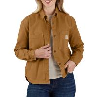 Carhartt 106621 - Women's Rugged Flex® Loose Fit Heavyweight Duck Overshirt