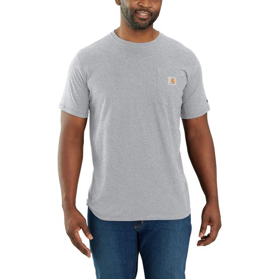 Heather Gray Carhartt 106652 Front View