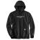 Black Carhartt 106655 Front View - Black