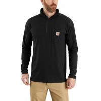 Carhartt 106660 - Force® Relaxed Fit Midweight Long-Sleeve Quarter-Zip Mock-Neck T-Shirt