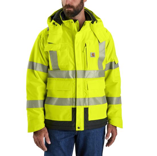 Bright Lime Carhartt 106694 Front View