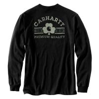 Carhartt 106749 - Loose Fit Heavyweight Long-Sleeve Shamrock Graphic T-Shirt