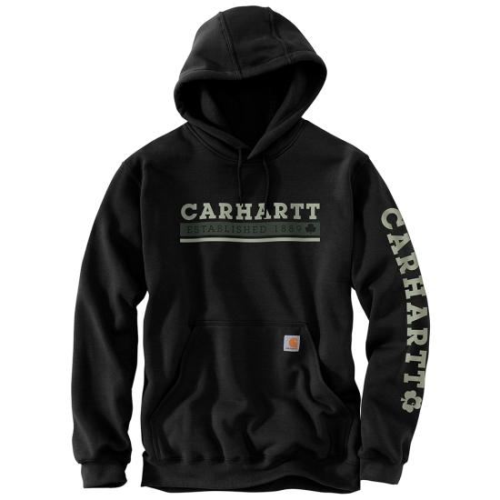 Black Carhartt 106751 Front View