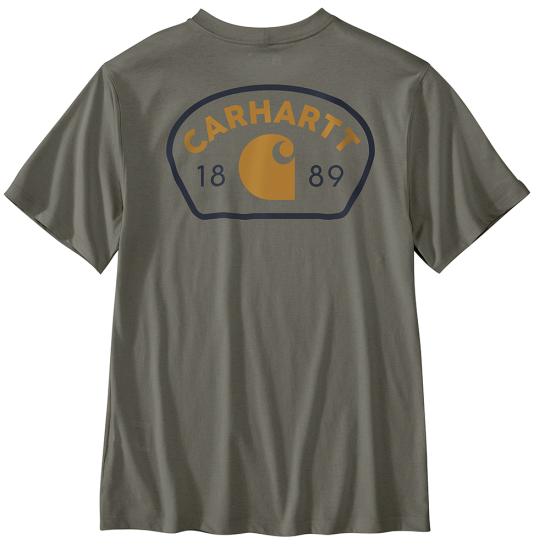 Dusty Olive Carhartt 106769 Back View