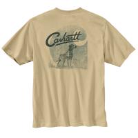 Carhartt 106778 - Relaxed Fit Lightweight Short-Sleeve Pocket Dog Graphic T-Shirt