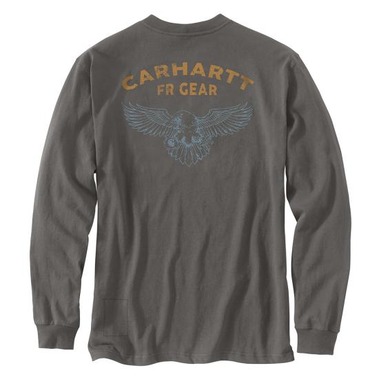 Mud Gray Carhartt 106800 Back View