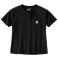 Black Carhartt 106813 Front View - Black