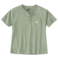 Carhartt 106813 - Women's Loose Fit Short-Sleeve Heavyweight Henley T-Shirt