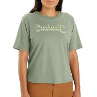 Carhartt 106833 - Women's TENCEL™ Fiber Series Loose Fit Short-Sleeve Script Graphic T-Shirt