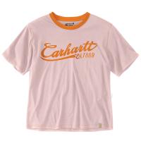 Carhartt 106835 - Women's TENCEL™ Fiber Series Loose Fit Short-Sleeve Ringer Graphic T-Shirt