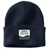 Carhartt 106882 - Knit Cuffed Smoky Mountain National Park Patch Beanie