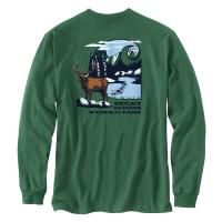 Carhartt 106885 - Loose Fit Heavyweight Long-Sleeve Rocky Mountain National Park Graphic T-Shirt