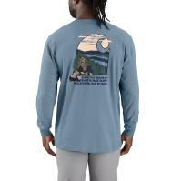 Carhartt 106886 - Loose Fit Heavyweight Long-Sleeve Smoky Mountain National Park Graphic T-Shirt