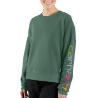 Carhartt 106890 - Women's TENCEL™ Fiber Series Loose Fit Sleeve Graphic Sweatshirt