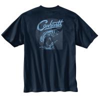 Carhartt 106893 - Relaxed Fit Lightweight Short-Sleeve Pocket Fish Graphic T-Shirt